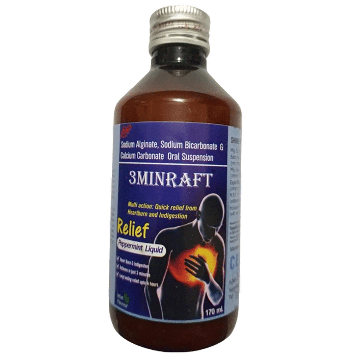 3Minraft Oral Suspension Mint Sugar Free