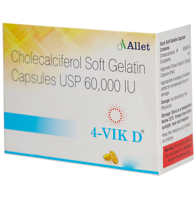 4-Vik D Soft Gelatin Capsule