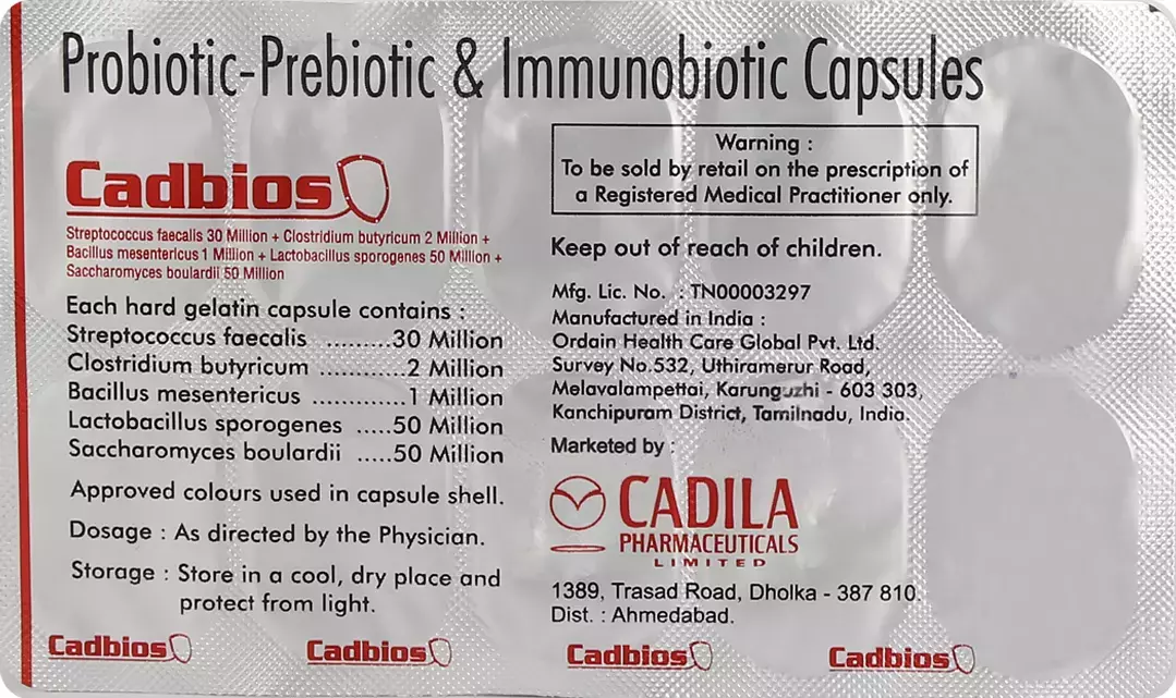 Cadbios Capsule